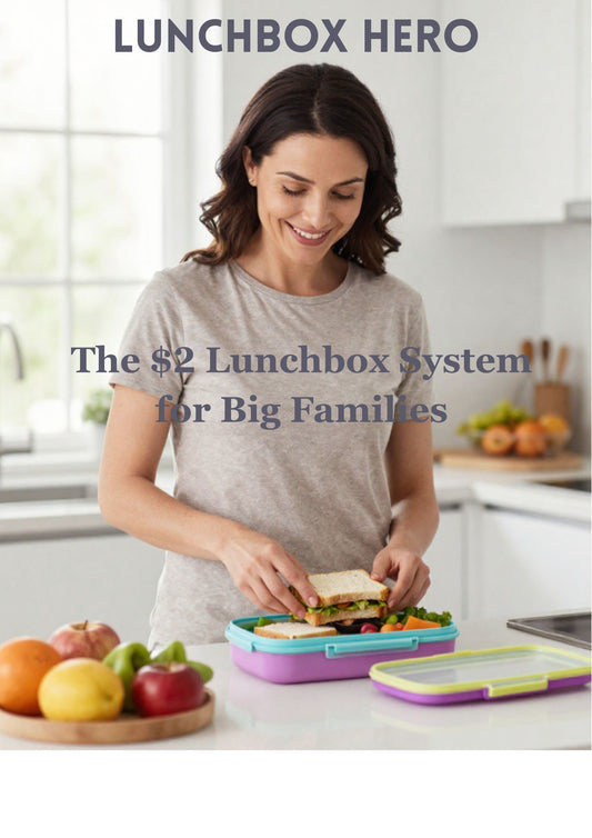 Lunchbox Hero — The $2 Lunchbox System for Big Families